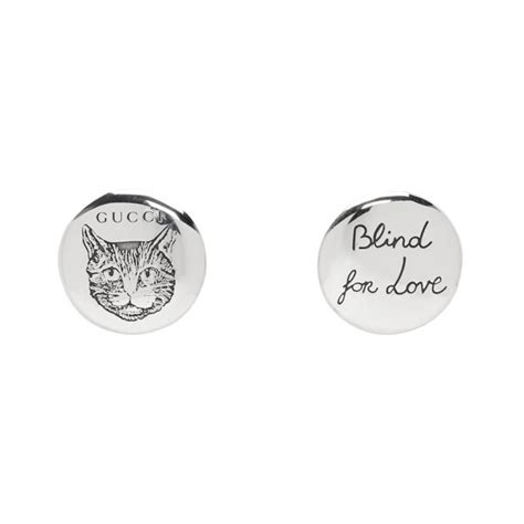 gucci blind for love earrings|maglione blind for love gucci.